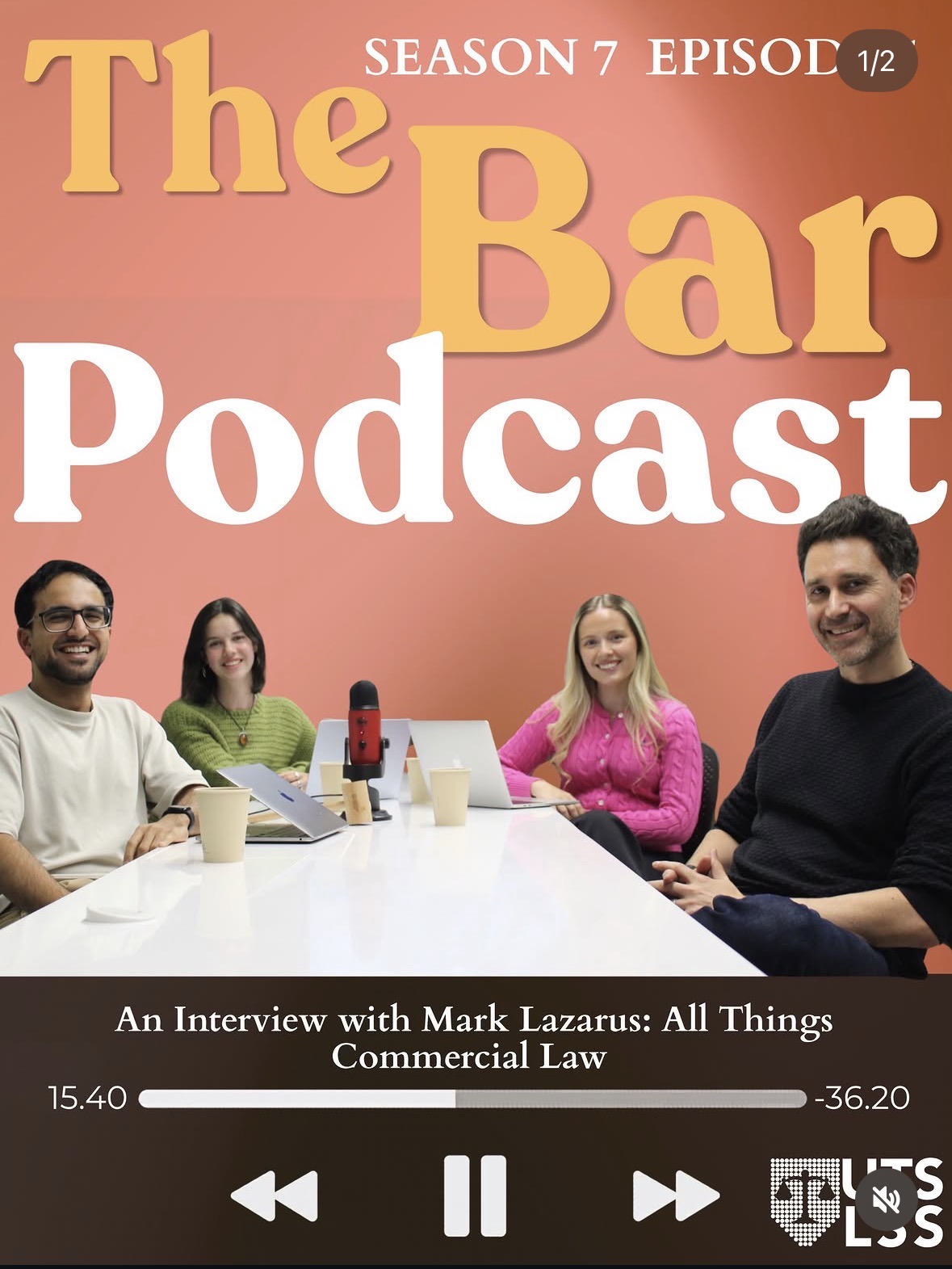 Mark Lazarus on The Bar Podcast